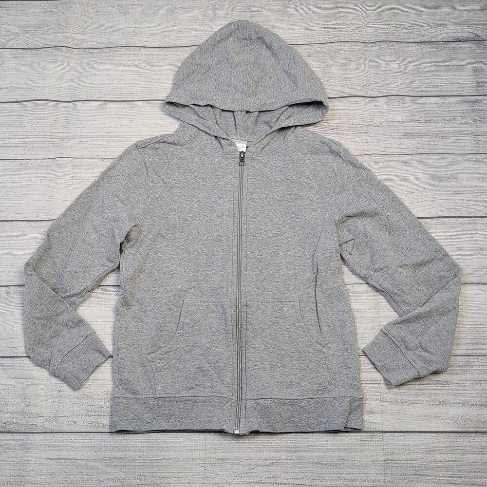 10 Hanna Andersson Gray Zip Hoodie